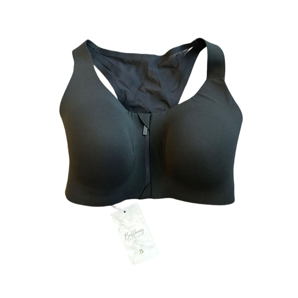BuffBunny Collection High Impact Sports Bra Onyx Black Small